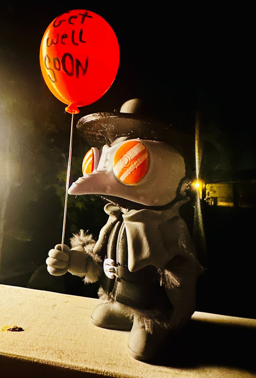 Lil Plague Doctor 3D Printed Figure
