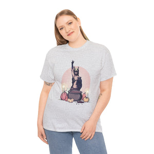 Coffee Witch Unisex Heavy Cotton Tee