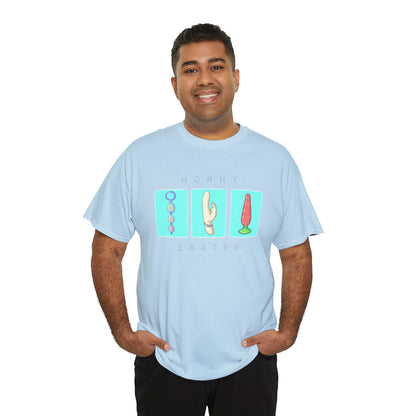 Horny Easter Unisex Heavy Cotton Tee