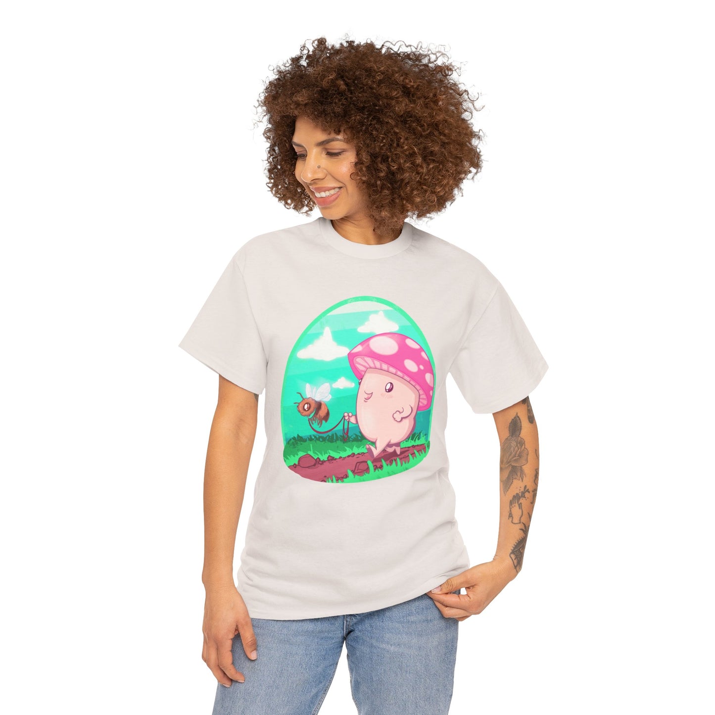 Bee Walk Unisex Heavy Cotton Tee