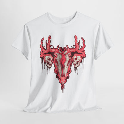 Uterus From Hell Unisex Heavy Cotton Tee