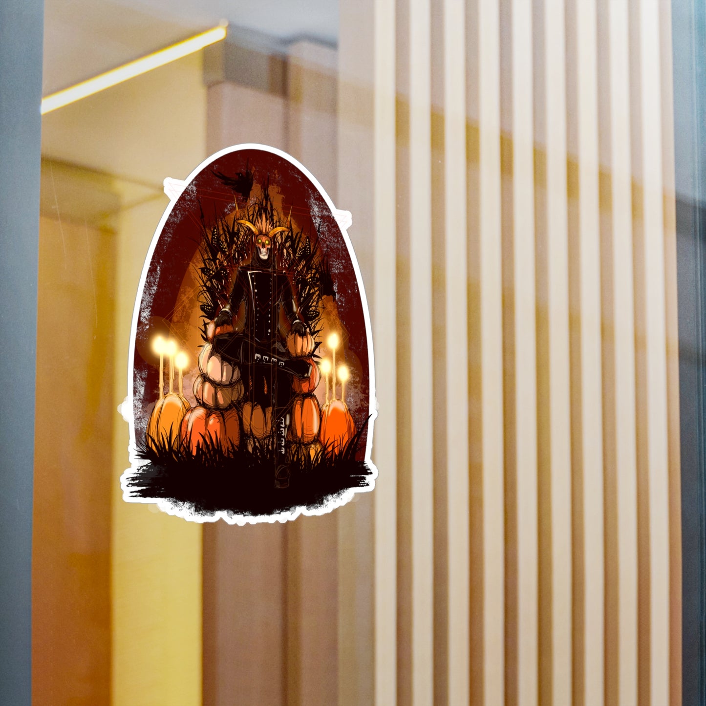 The Pumpkin King Kiss-Cut Vinyl Decal