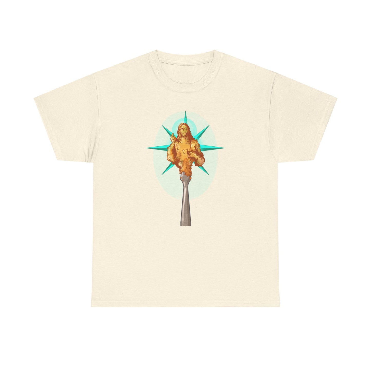 He Is Resin Unisex Heavy Cotton Tee