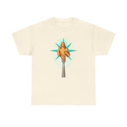 He Is Resin Unisex Heavy Cotton Tee