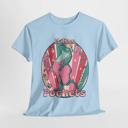 It Has Pockets Unisex Heavy Cotton Tee