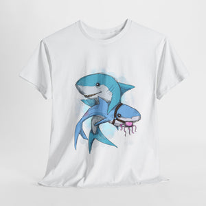 Daddy Shark Unisex Heavy Cotton Tee