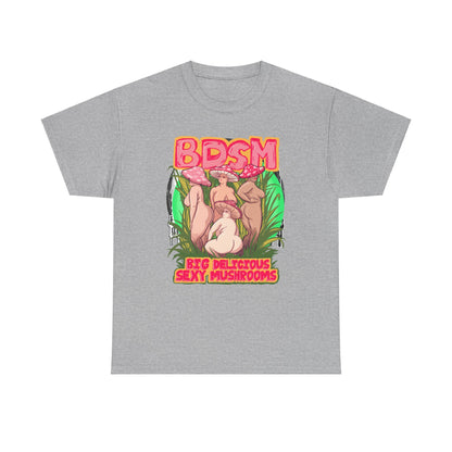 Big Delicious Sexy Mushrooms Unisex Heavy Cotton Tee