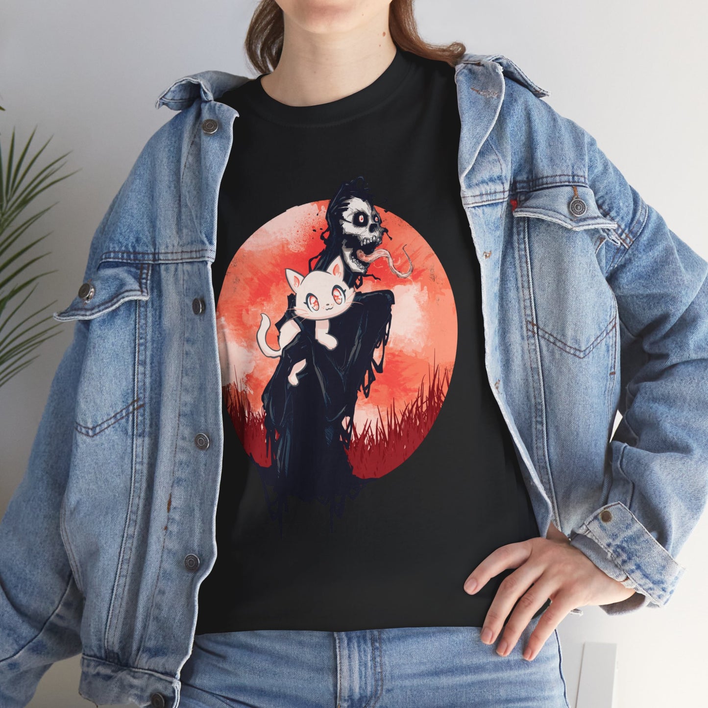 Cat Person Unisex Heavy Cotton Tee