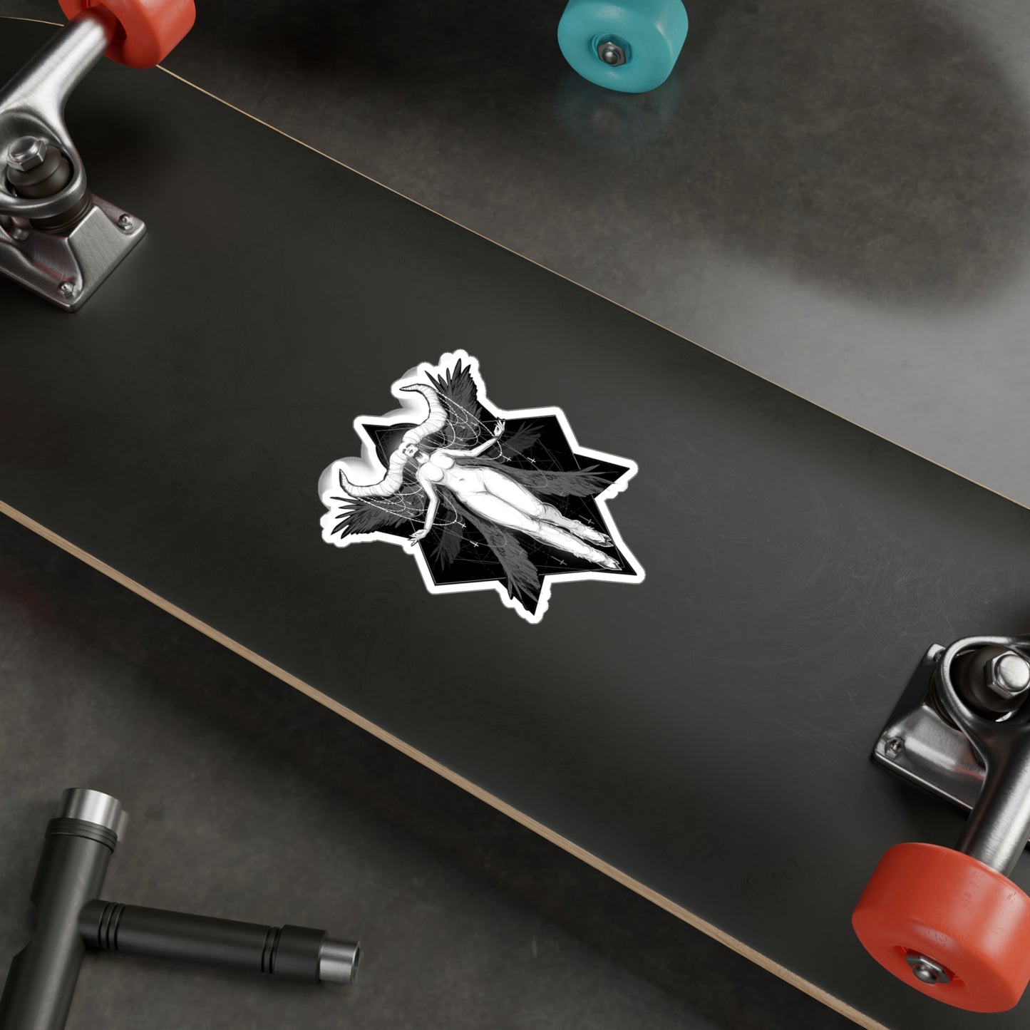 The Deceiver Kiss-Cut Vinyl Decal