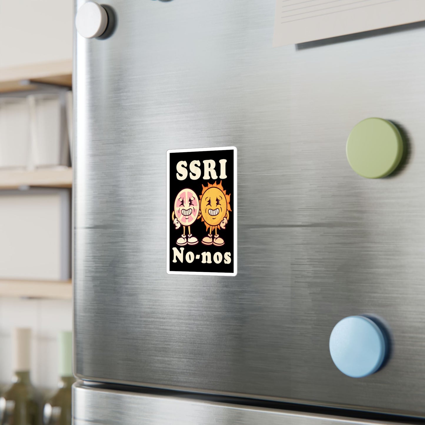 SSRI No-nos Cats Kiss-Cut Vinyl Decal