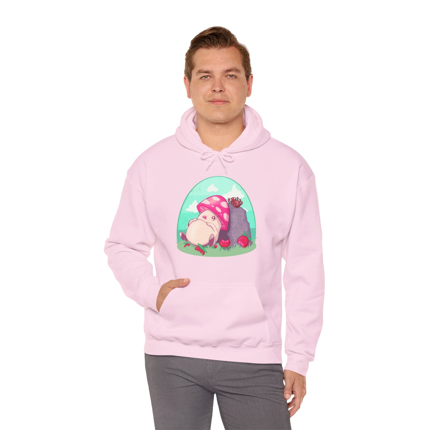 Tummy Ache Unisex Heavy Blend Hooded Sweatshirt