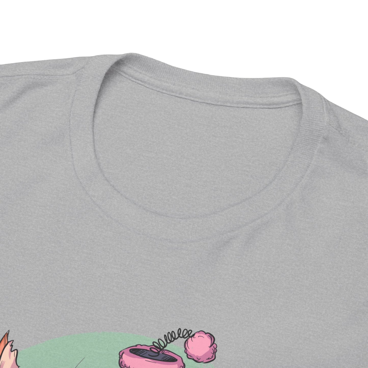 Scratching Pole Unisex Heavy Cotton Tee