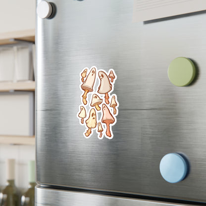 Spooky Mushrooms Kiss-Cut Vinyl Decal