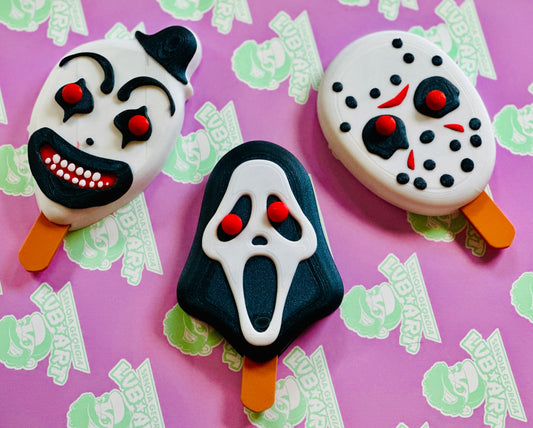 Horror Popsicles 3D Print Fridge Magnets