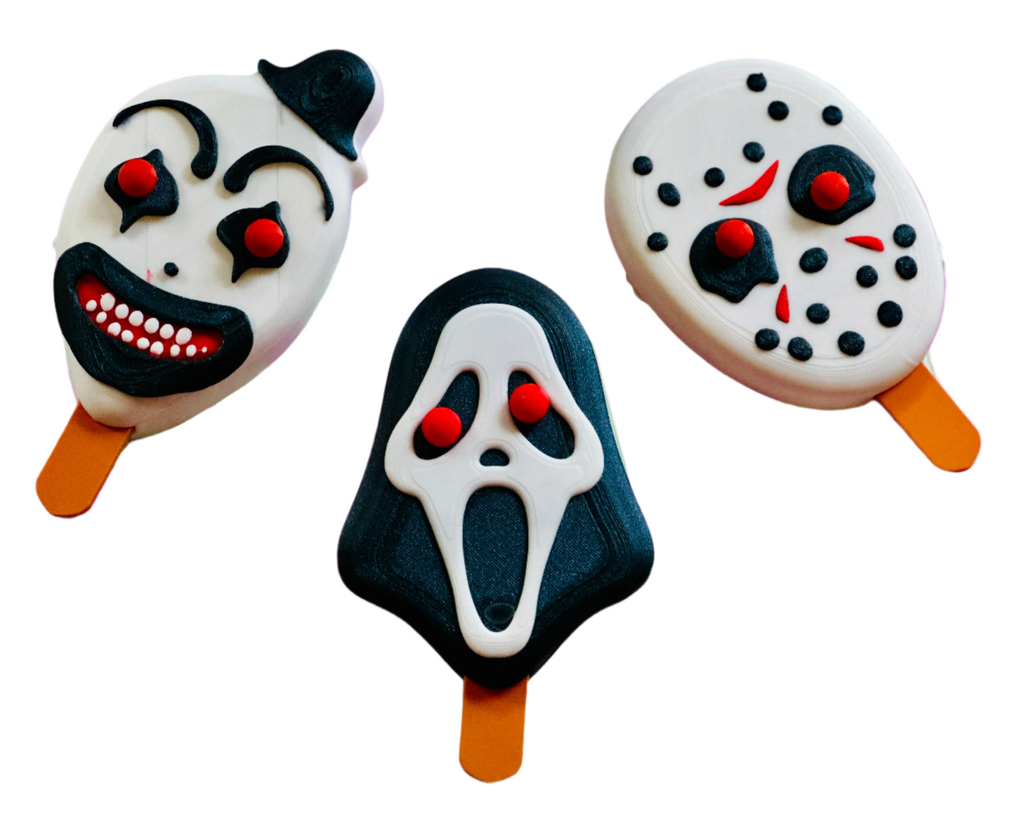 Horror Popsicles 3D Print Fridge Magnets
