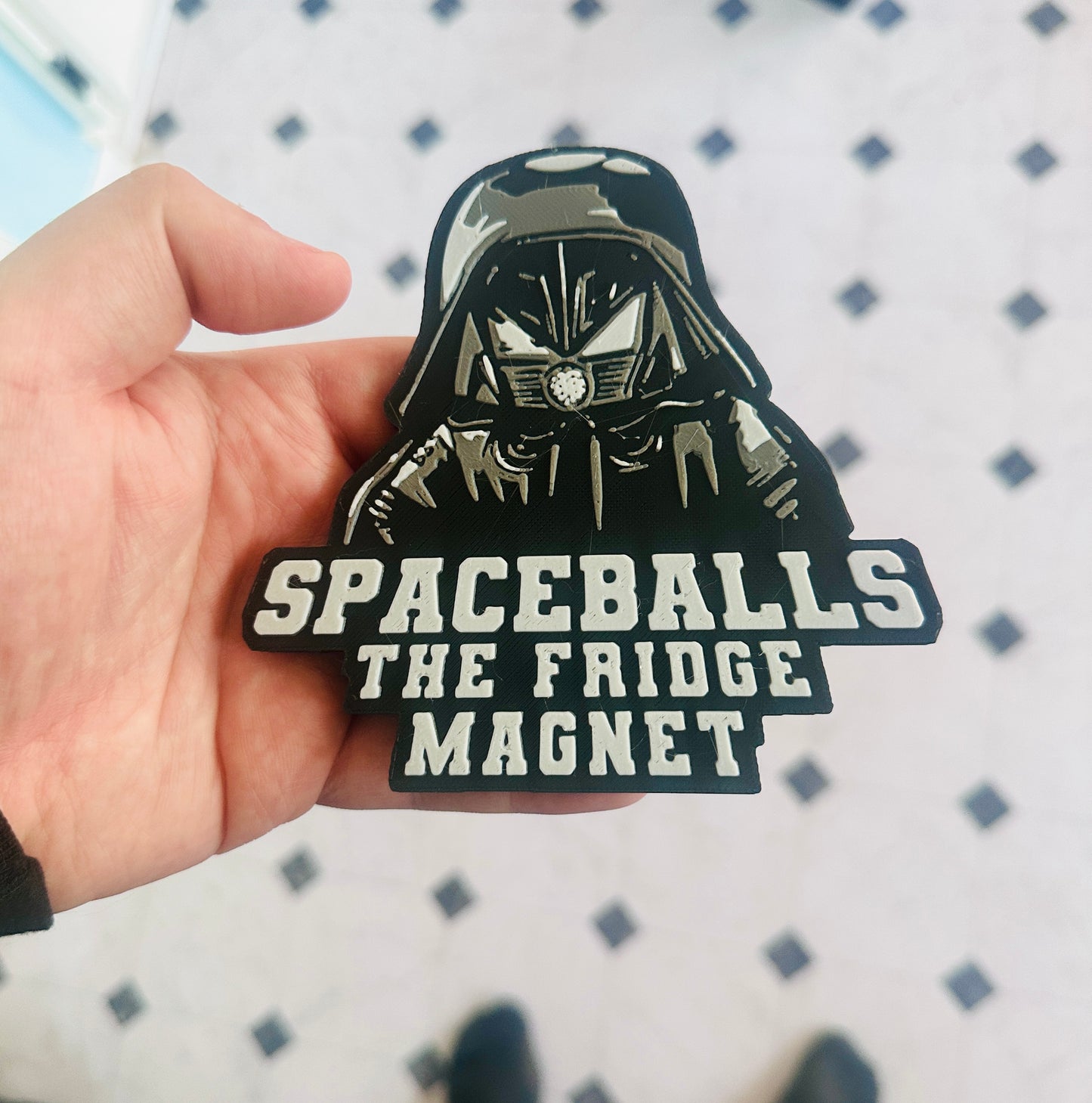 Space Merchandise 3D Print Fridge Magnet