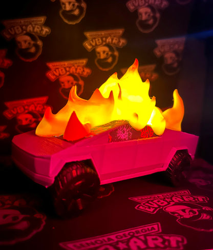 Cyber Night Light 3D Printed