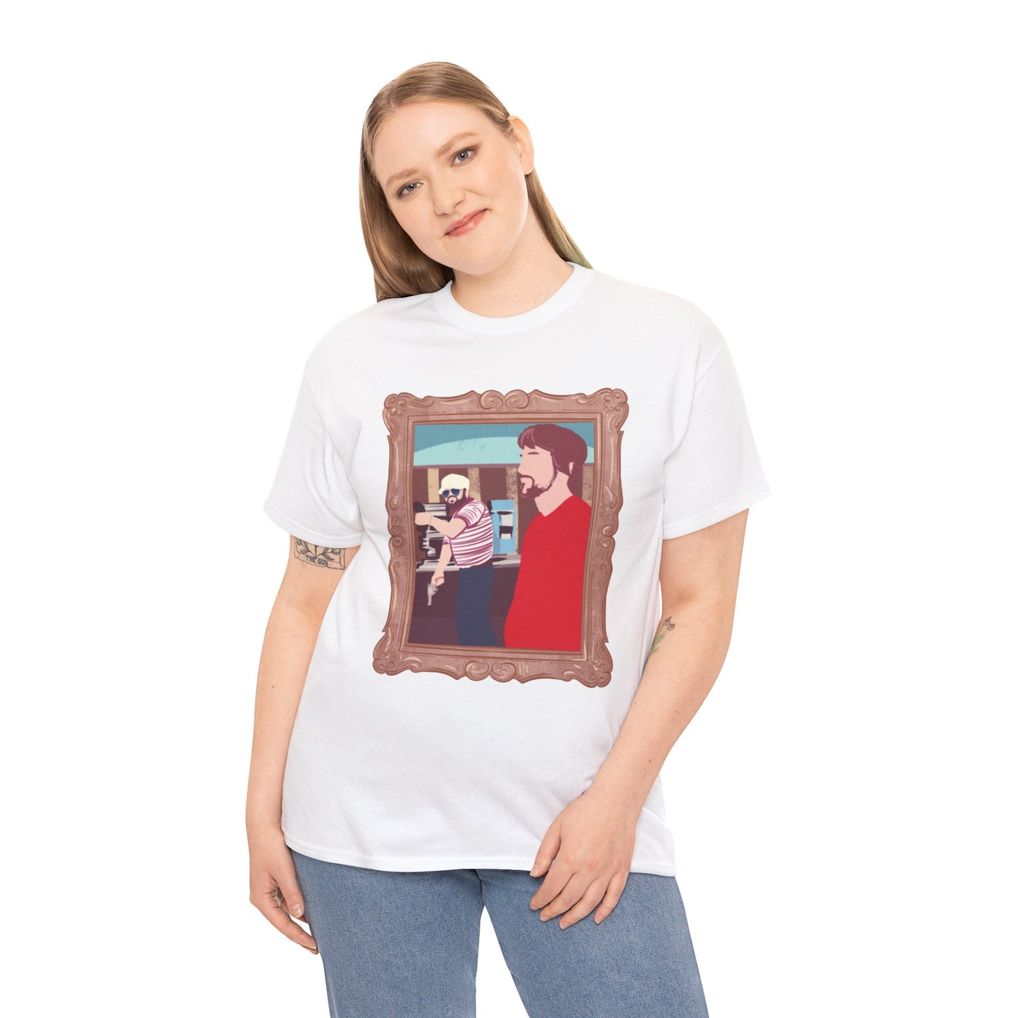 Airport Justice Unisex Heavy Cotton Tee