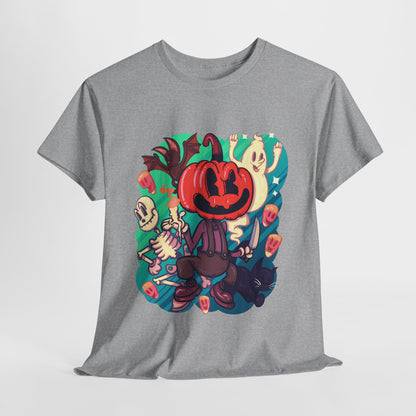 Rubber Hose Halloween Unisex Heavy Cotton Tee