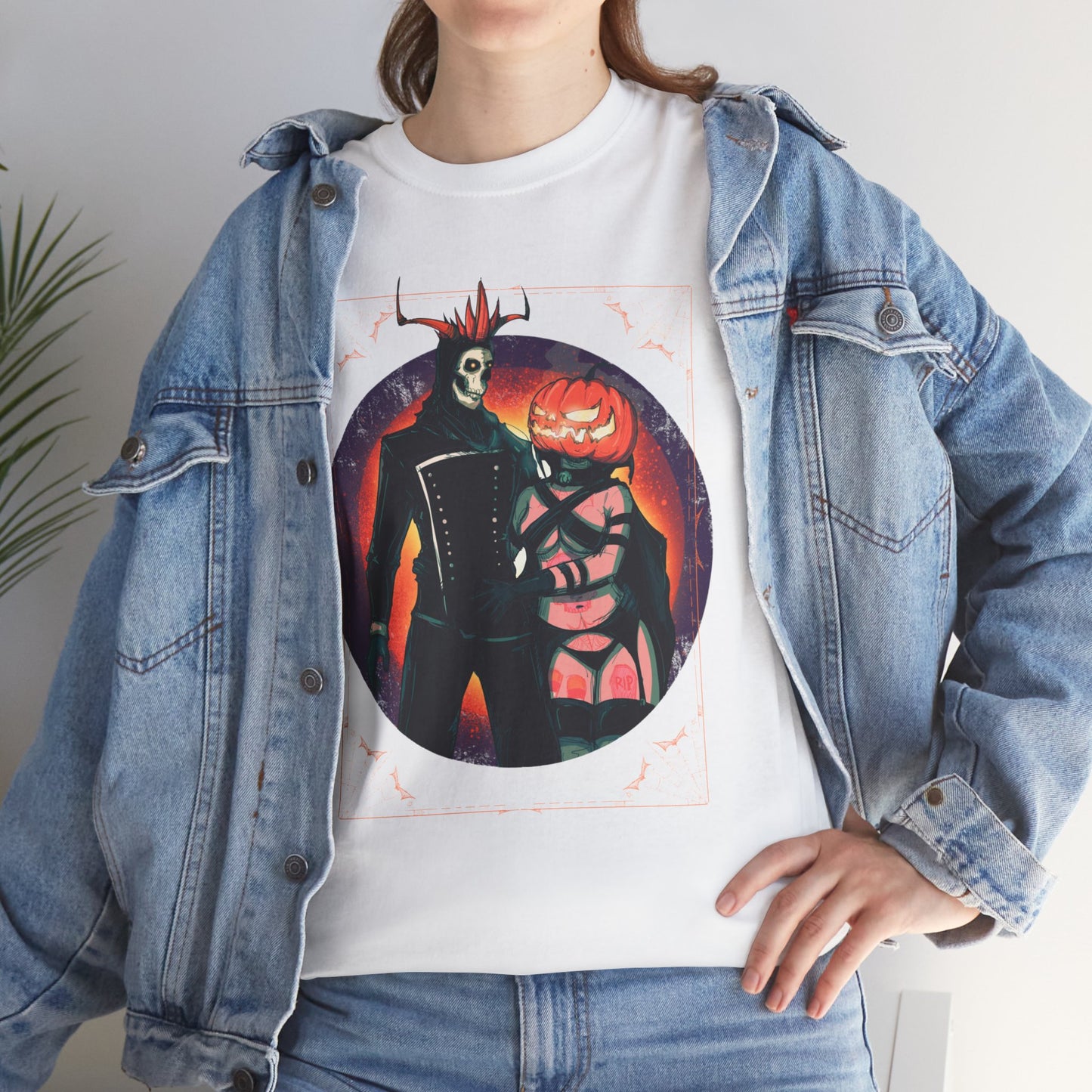 Pumpkin King & Queen Unisex Heavy Cotton Tee