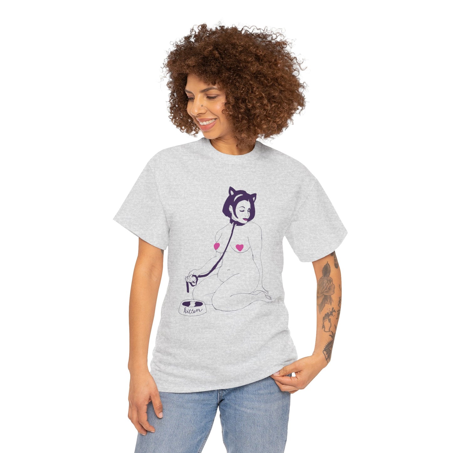 Kitten Unisex Heavy Cotton Tee