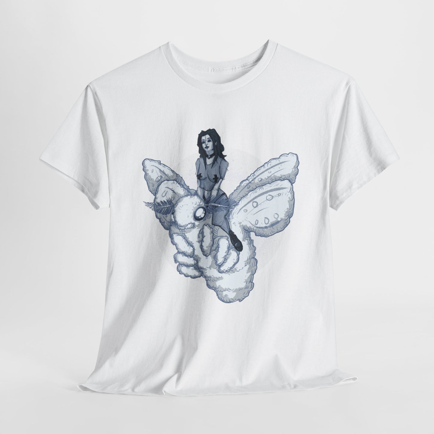 Goth On A Moth Unisex Heavy Cotton Tee