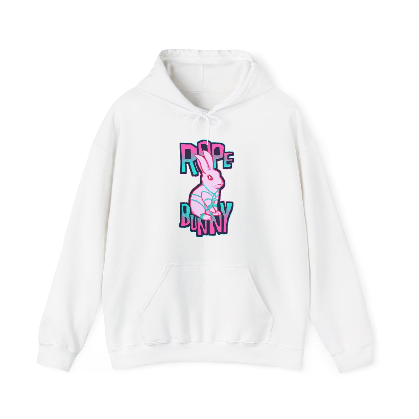 Rope Bunny Unisex Heavy Blend Hooded Sweatshirt