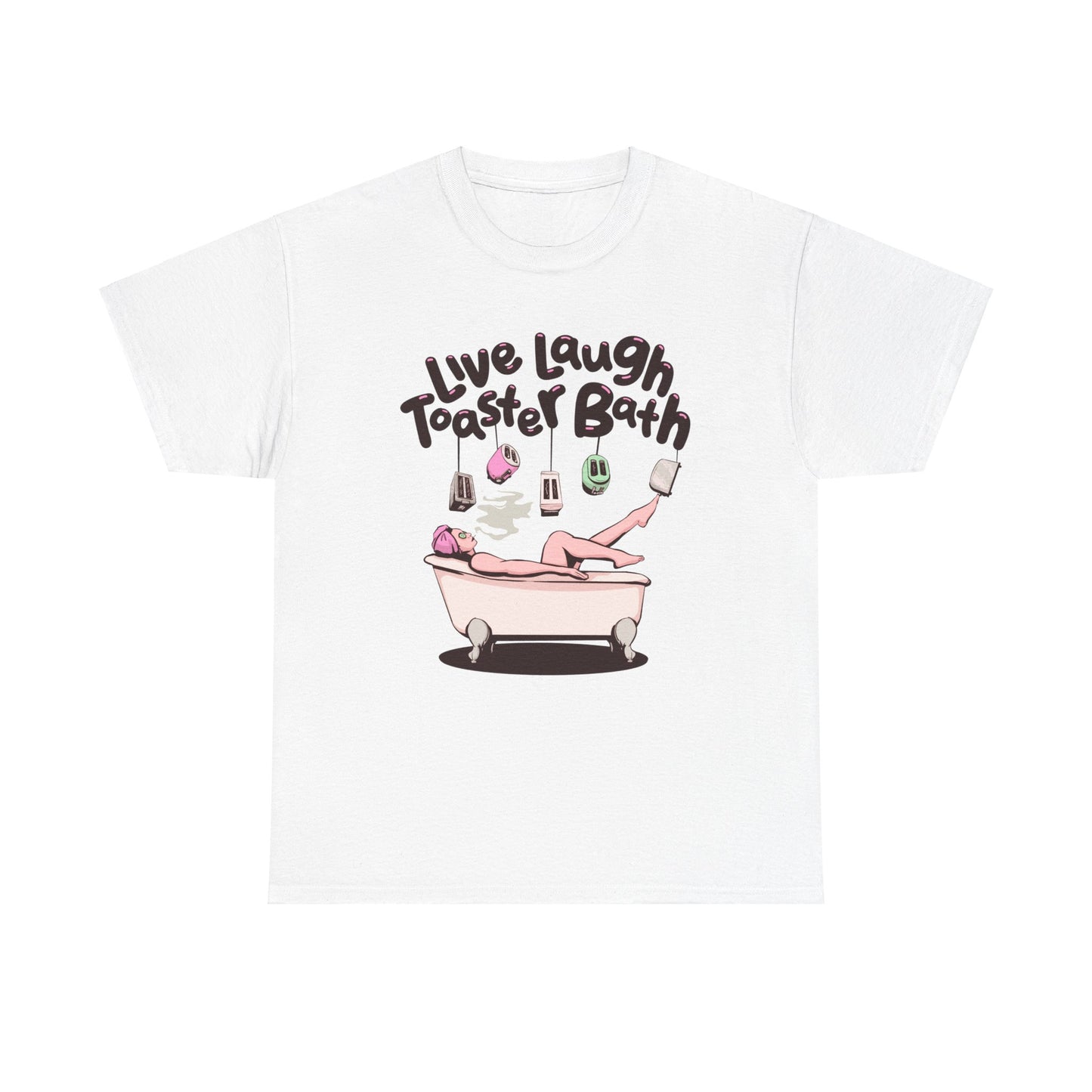 Toaster Bath Unisex Heavy Cotton Tee