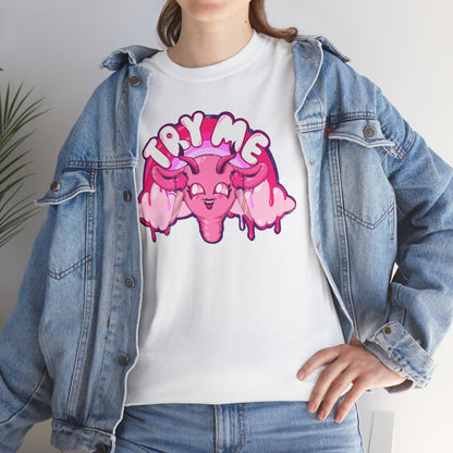 Try Me Uterus Unisex Heavy Cotton Tee