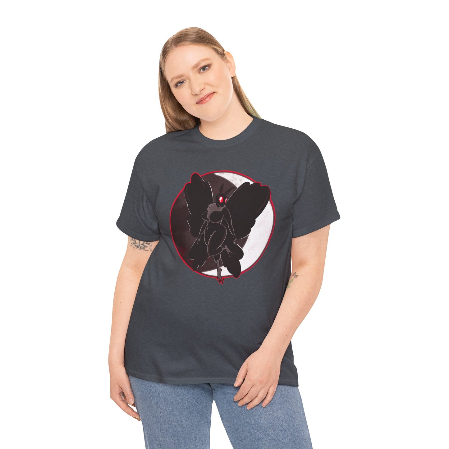 Moth Woman Unisex Heavy Cotton Tee