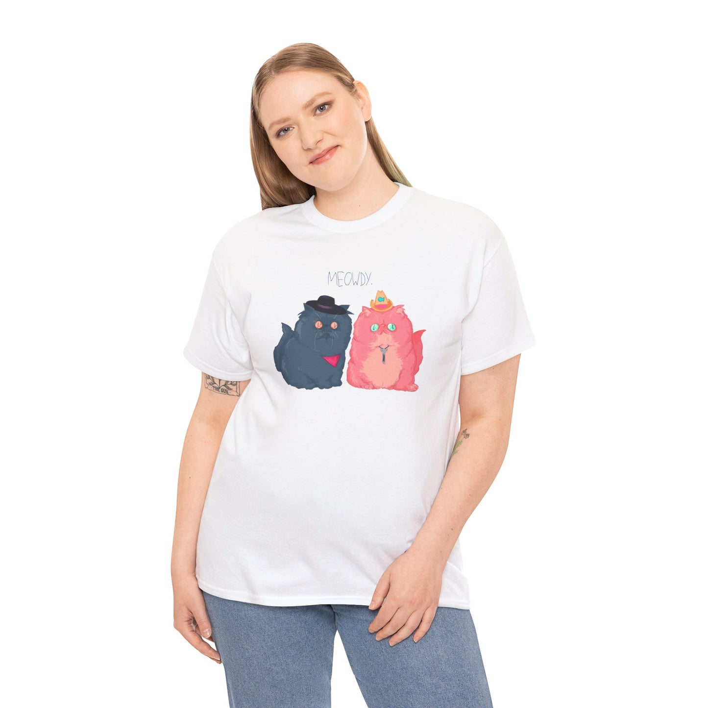 Meowdy Unisex Heavy Cotton Tee