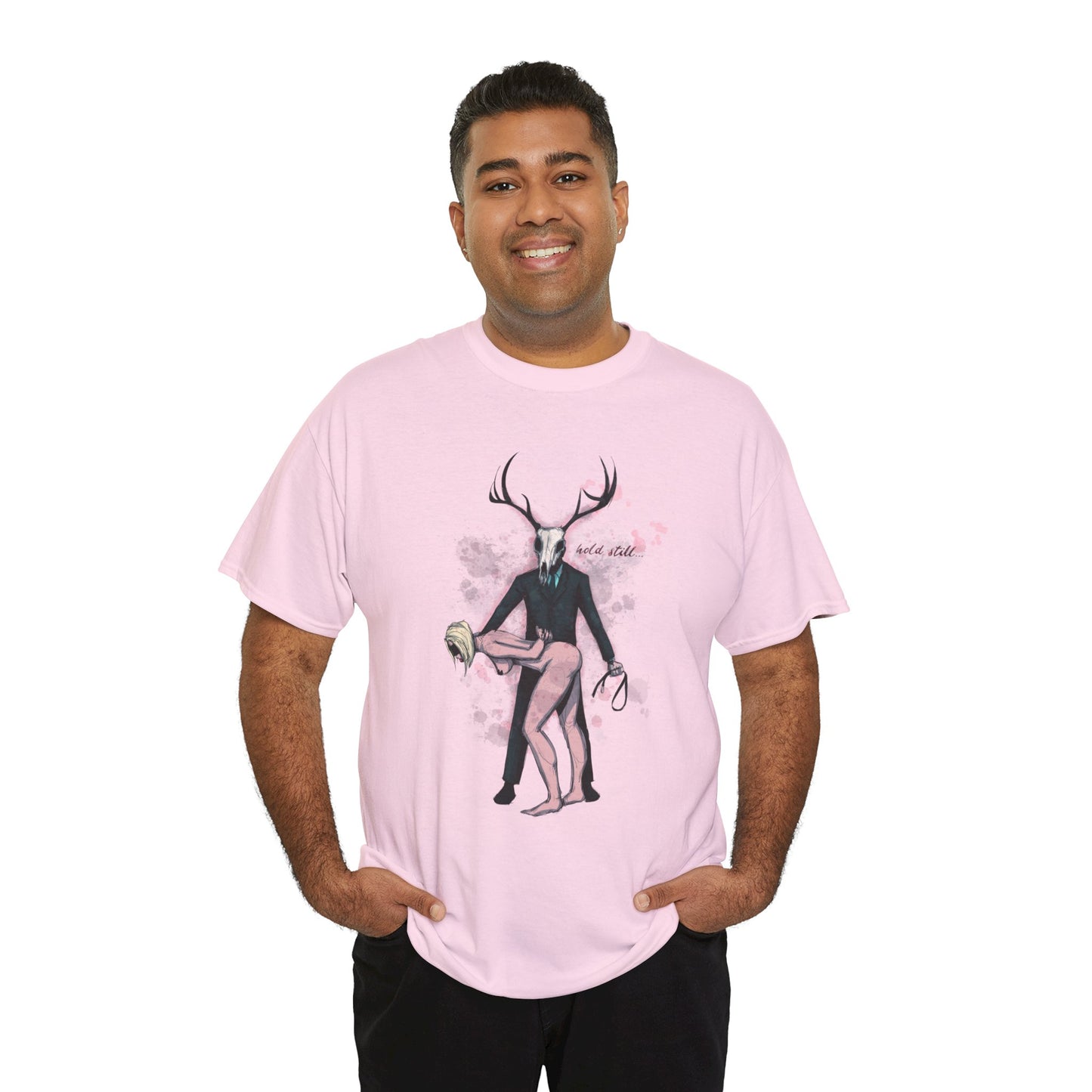 Deer Daddy Series 3: Hold Still Unisex Heavy Cotton Tee