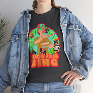 Book Fair King Unisex Heavy Cotton Tee