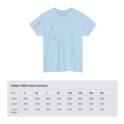 Zebras in America Unisex Heavy Cotton Tee