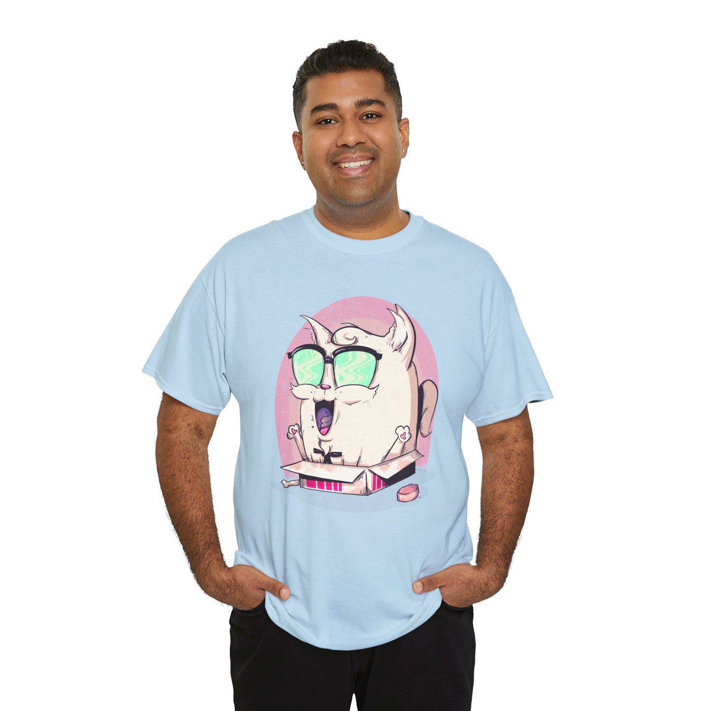 Chicken Box Unisex Heavy Cotton Tee