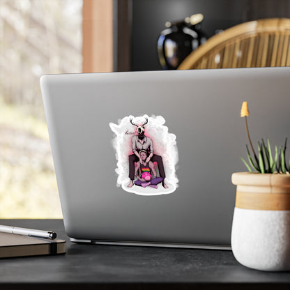 Deer Daddy Series 10: Aftercare Massage Kiss-Cut Vinyl Decal
