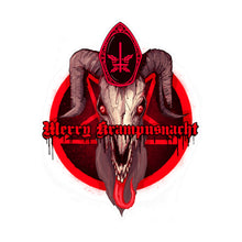 Merry Krampusnacht Kiss-Cut Vinyl Decal