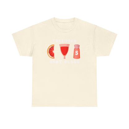 Forbidden Shot Glass Unisex Heavy Cotton Tee