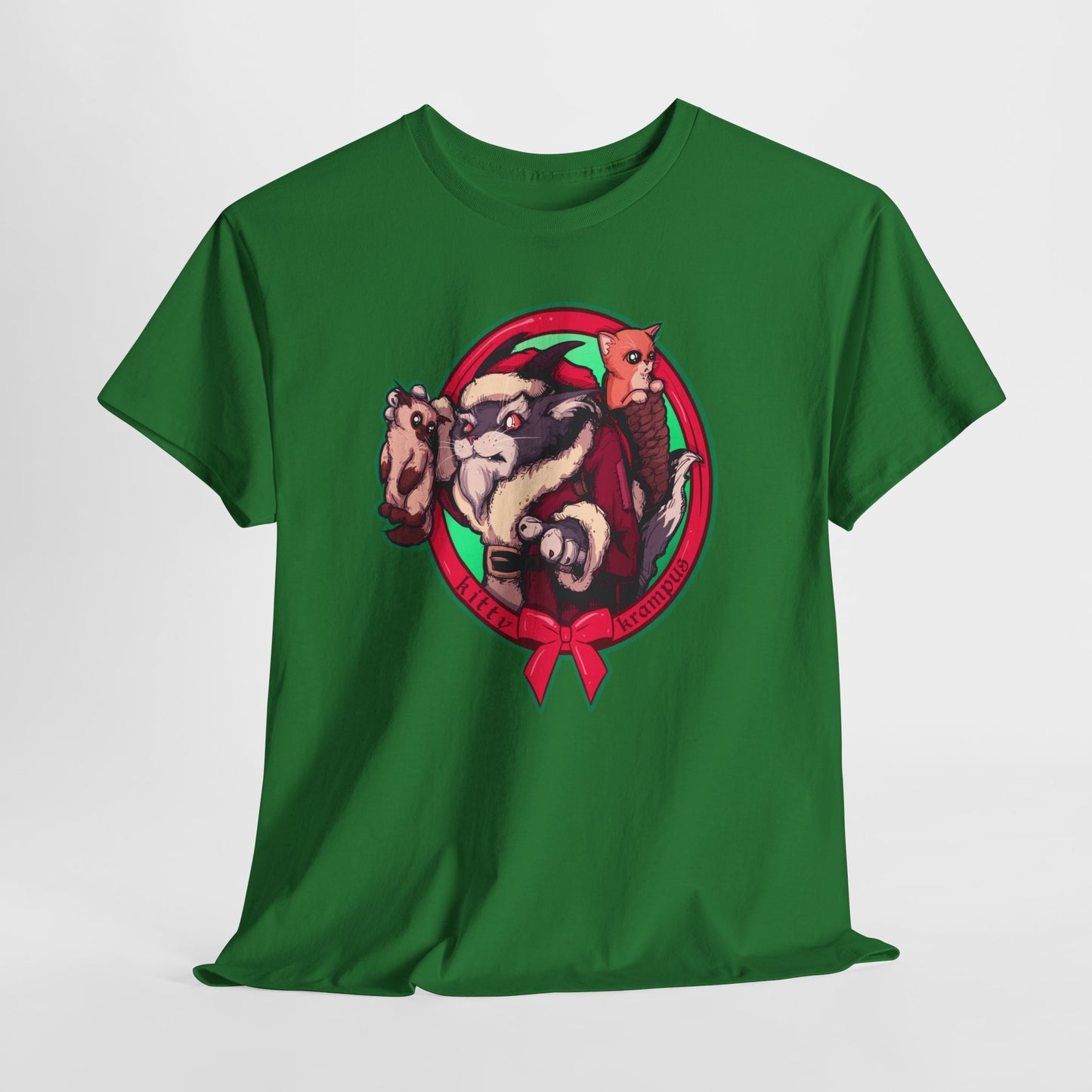 Kitty Krampus Unisex Heavy Cotton Tee