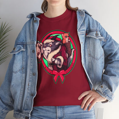 Kitty Krampus Unisex Heavy Cotton Tee