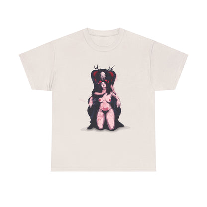 Deer Daddy Series 7: Daddy v Demoni  Unisex Heavy Cotton Tee