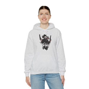 Cowboy Metal Unisex Heavy Blend Hooded Sweatshirt