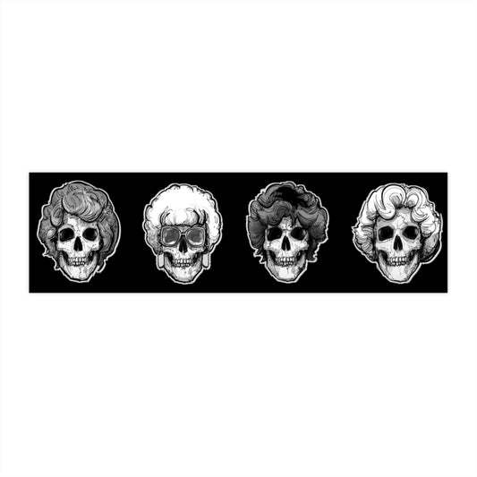 Gothic Girls Car Bumper Stickers
