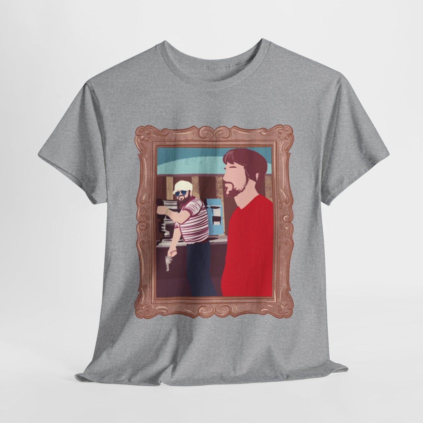 Airport Justice Unisex Heavy Cotton Tee