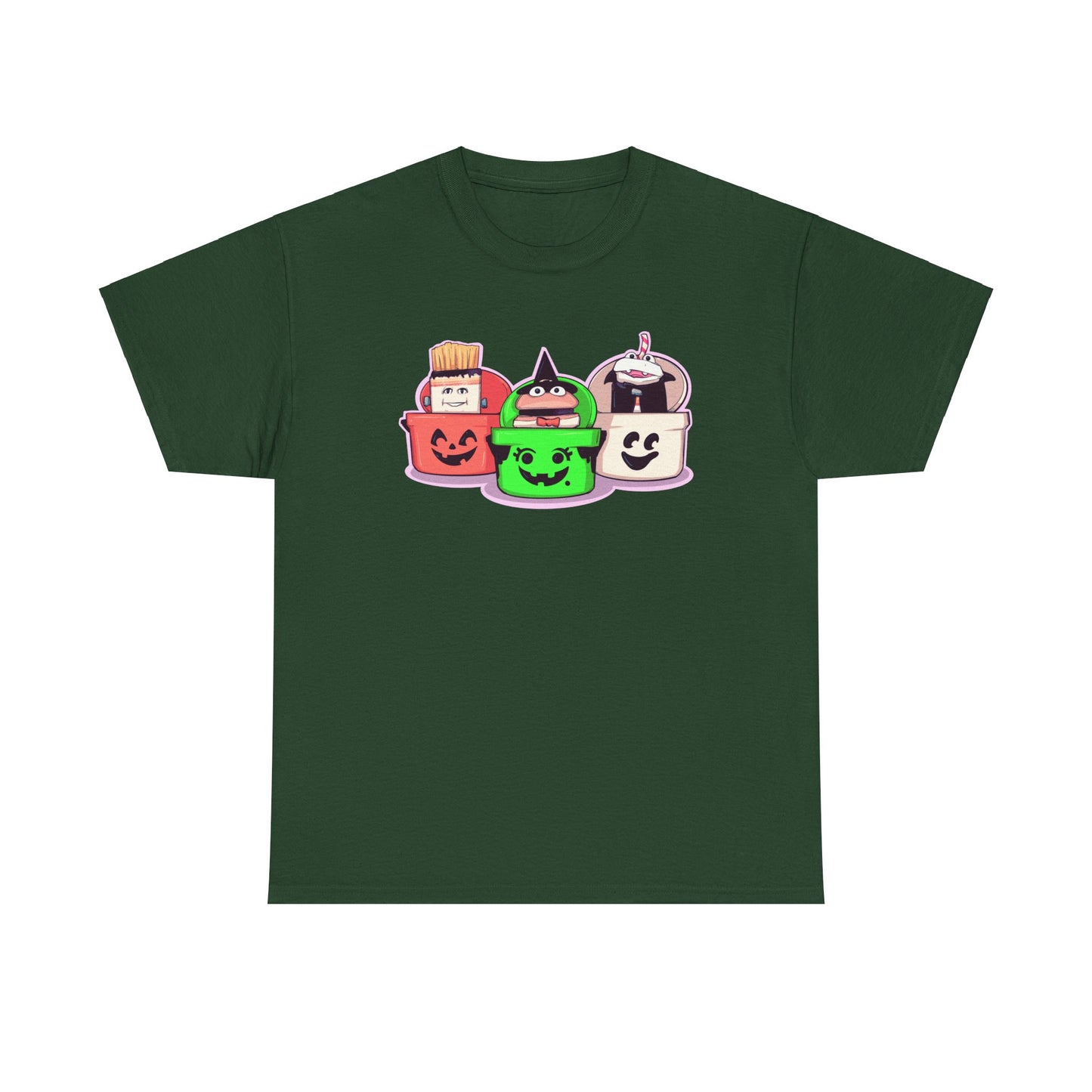 Spooky Fast Food Unisex Heavy Cotton Tee