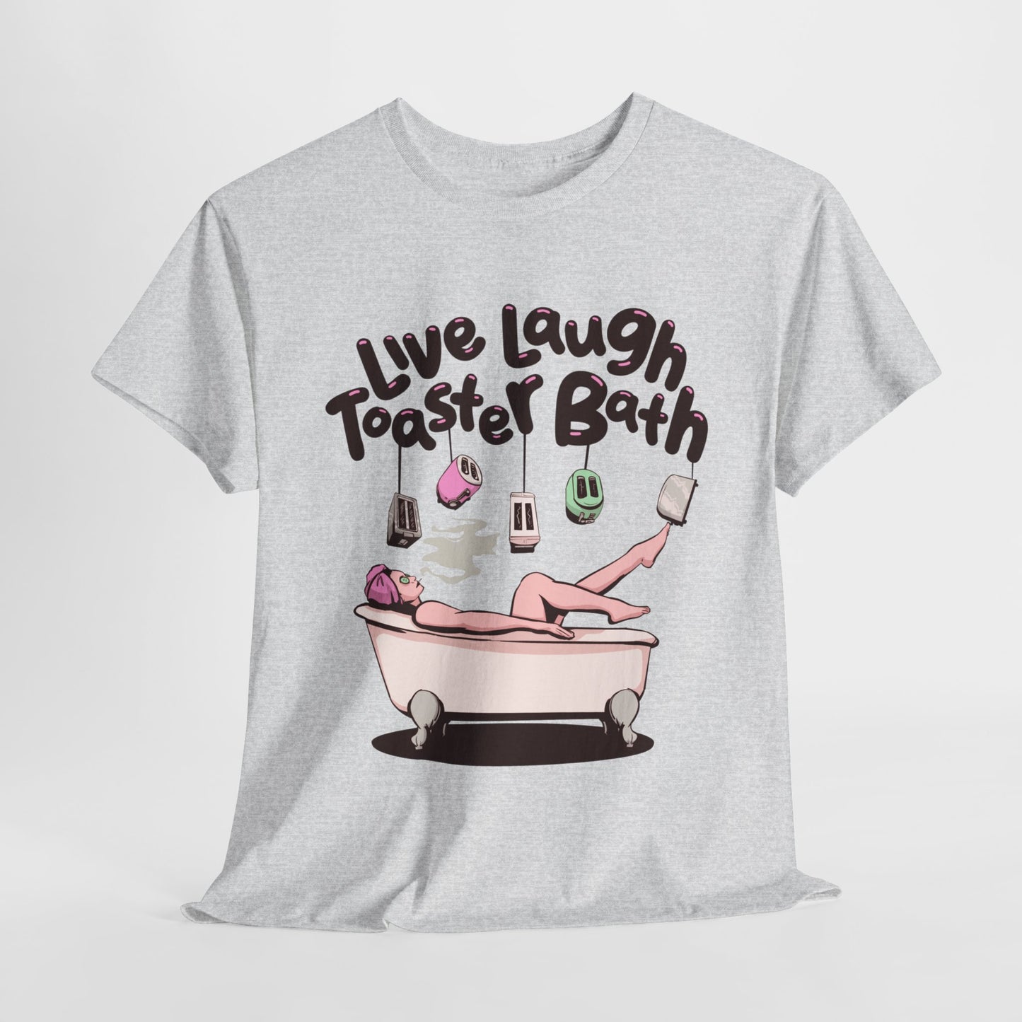 Toaster Bath Unisex Heavy Cotton Tee