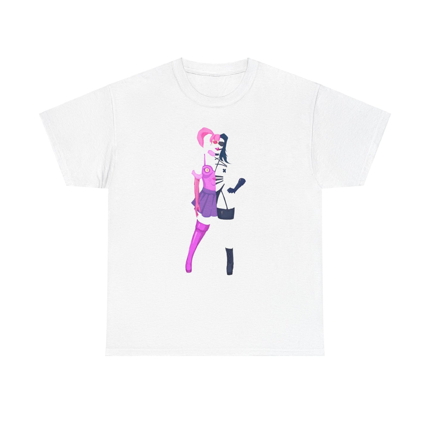 Spilt Personality Unisex Heavy Cotton Tee