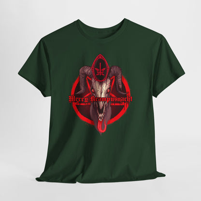 Merry Krampusnacht Unisex Heavy Cotton Tee