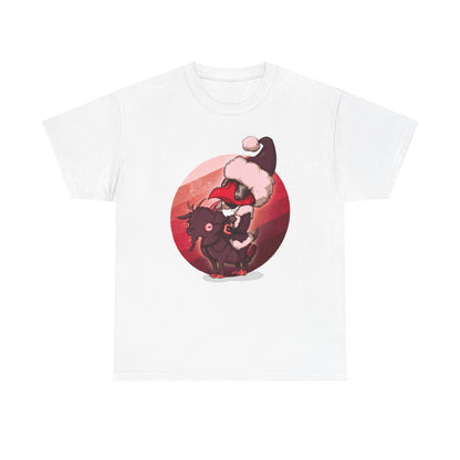 Plague Doctor Santa Unisex Heavy Cotton Tee
