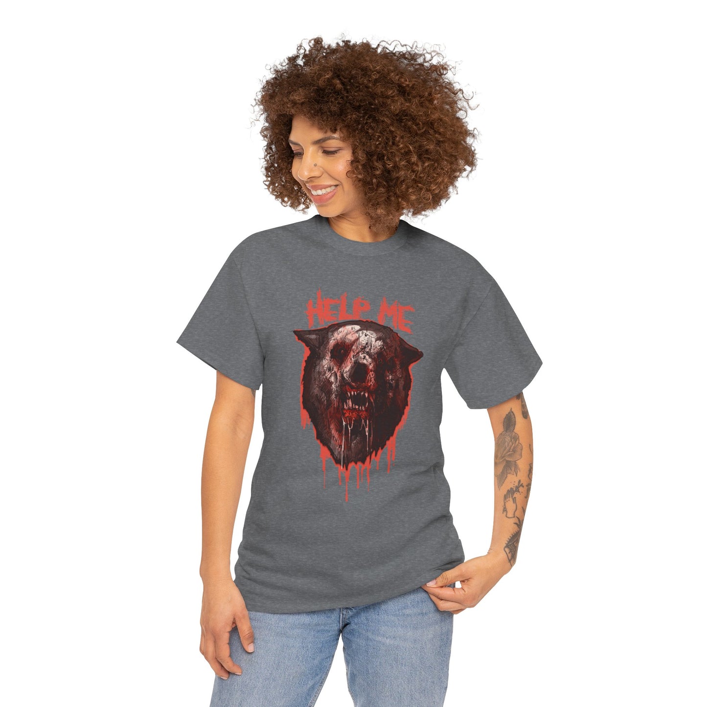 Shimmer Bear Unisex Heavy Cotton Tee